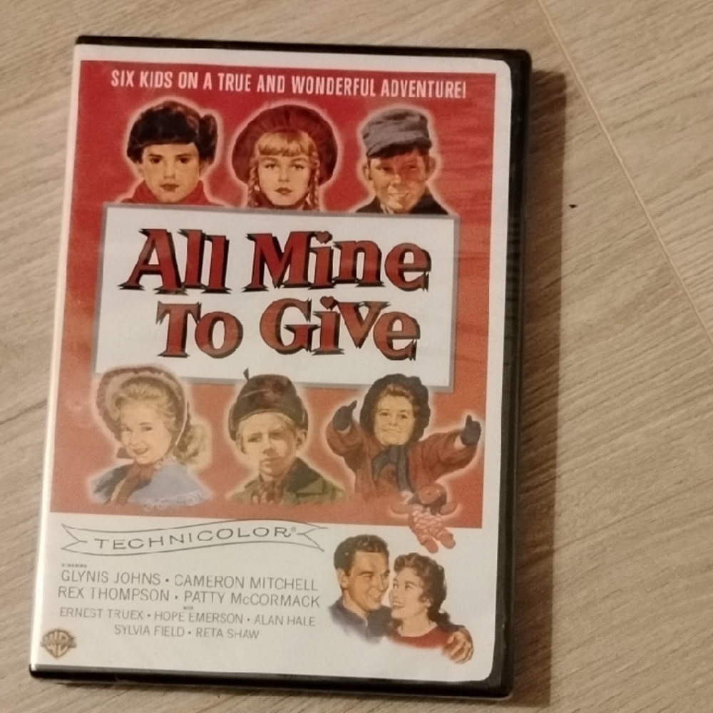 All Mine To Give DVD New On Plastic